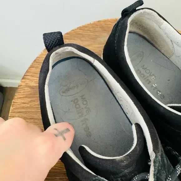 Dansko Move Pain Free Black Sneakers Women’s Size 9 - Picture 10 of 12